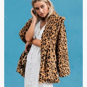 Billabong Leopard Fleece Jacket